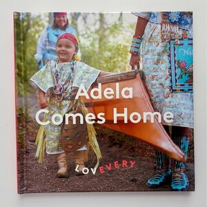 Lovevery book “Adela Comes Home” from Storyteller Play Kit (months 40-42)